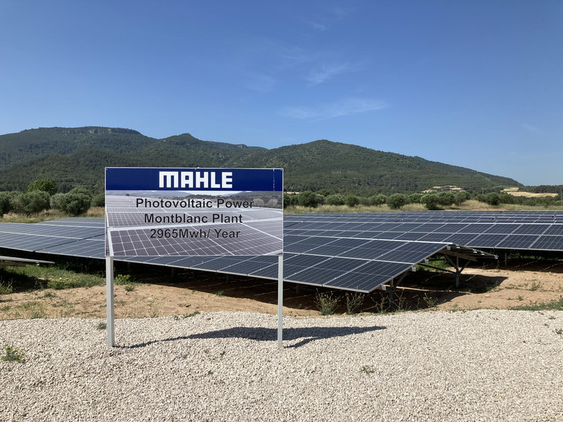 Climate neutrality as a target: MAHLE produces green energy in Spain